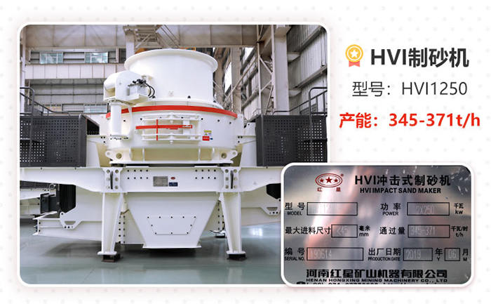 HVI制砂機(jī)型號(hào)參數(shù)