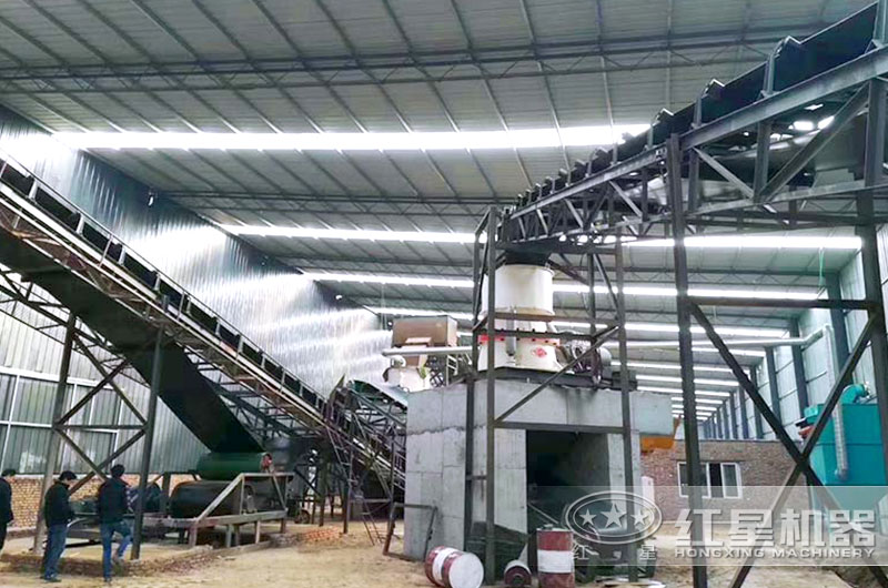 大型砂場現場