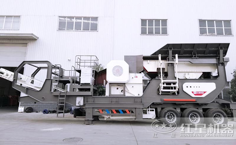 輪胎式建筑垃圾破碎機