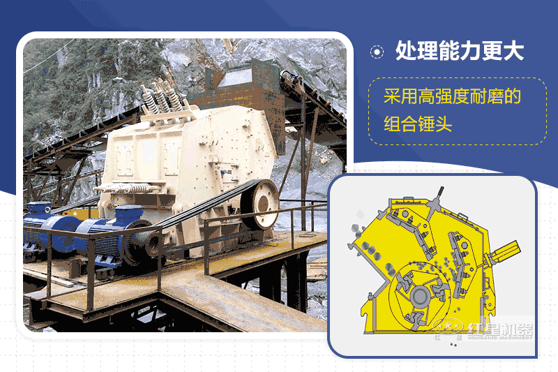反擊式破碎機原理圖