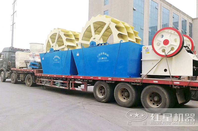 輪式洗砂機(jī)發(fā)貨圖 輪式洗砂機(jī)發(fā)貨圖
