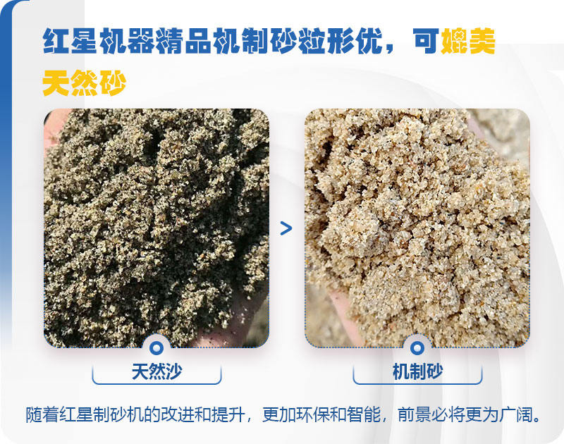 機制砂性能堪比天然砂