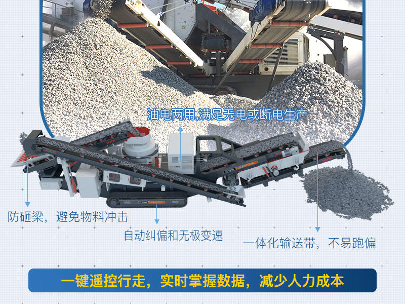 履帶式移動制砂機械