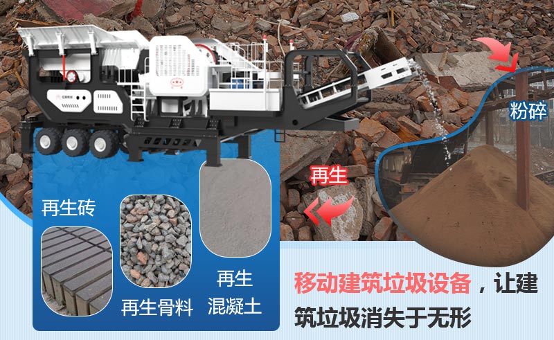 移動式建筑垃圾處理設備