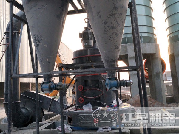 歐版磨粉機現場工藝流程