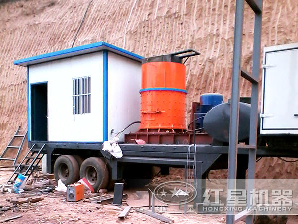 車式流動石子粉碎機 車式流動石子粉碎機