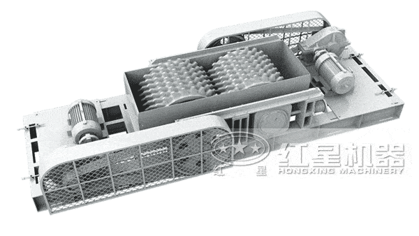 雙齒輥破碎機(jī)結(jié)構(gòu)圖 雙齒輥破碎機(jī)結(jié)構(gòu)圖