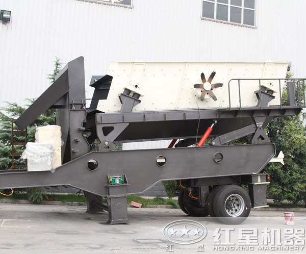 可移動式振動篩分機