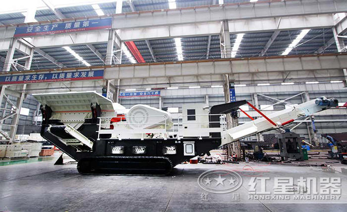 大型一體式碎石設備成品圖