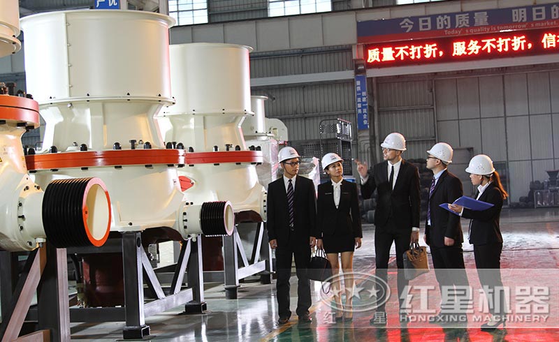 紅星國外用戶到車間實地考察