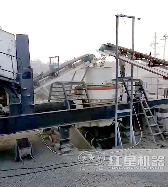 “多功能”移動碎石機(jī)器搭載制砂機(jī) “多功能”移動碎石機(jī)器搭載制砂機(jī)