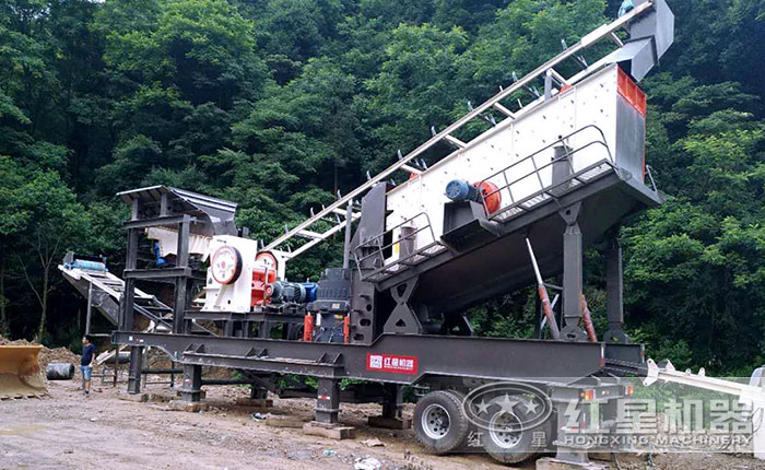 四合一大型石料碎石機(jī)