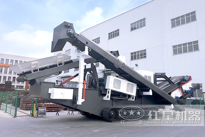 履帶移動破碎機