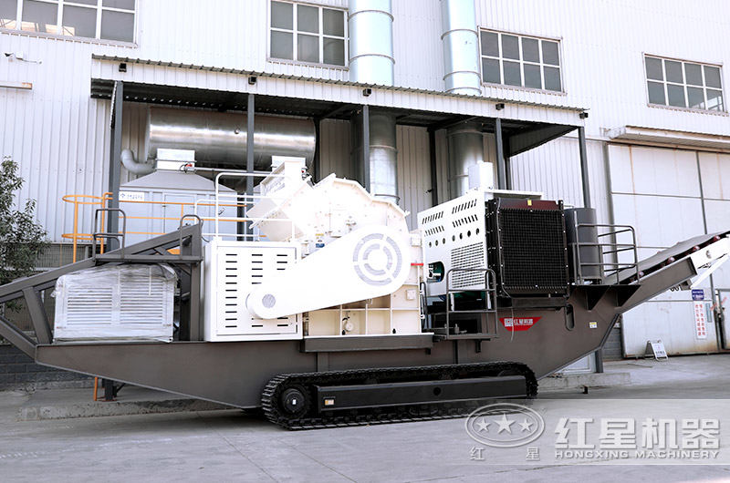 小型履帶移動破碎機