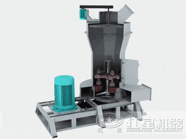 雷蒙粉磨機工作原理